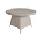 International Concepts Outdoor 7 Piece Patio Furniture Set with a Round Table and 6 Chairs KODT-448R-400-6 - alternate 4